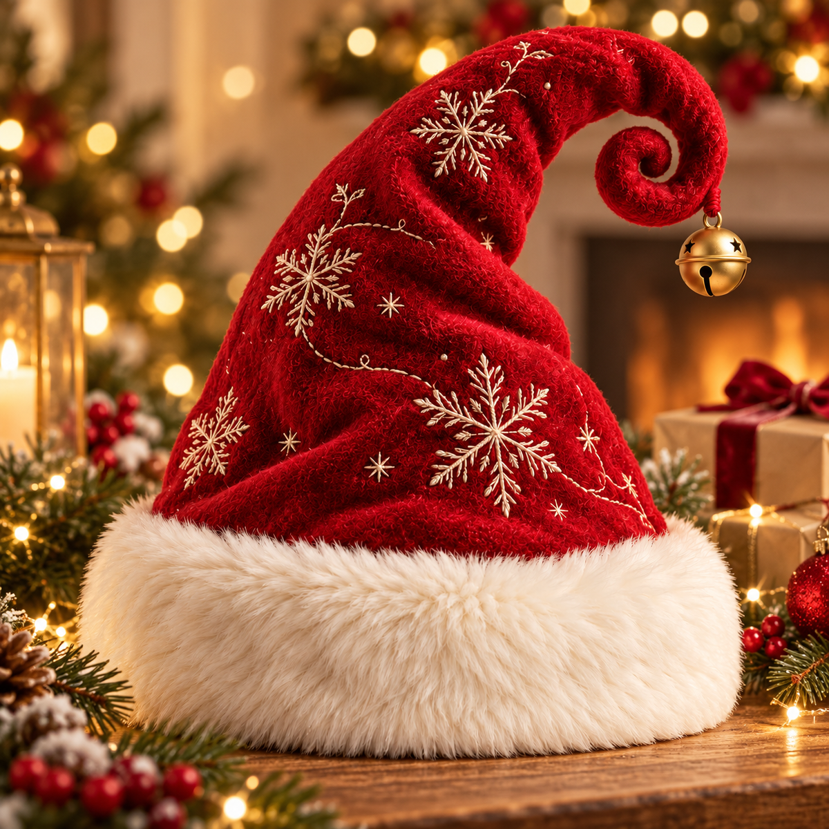 Classic Christmas Santa Hat