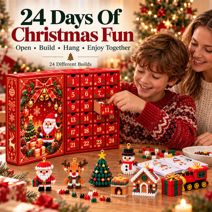 Christmas Countdown Brick Building Advent Calendar For Families