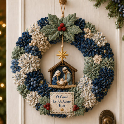 3D Fabric Poke Wreath DIY Kit - product view 7