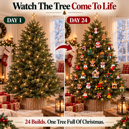 Christmas Countdown Brick Building Advent Calendar For Families