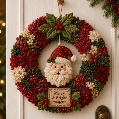 3D Fabric Poke Wreath DIY Kit - product view 9