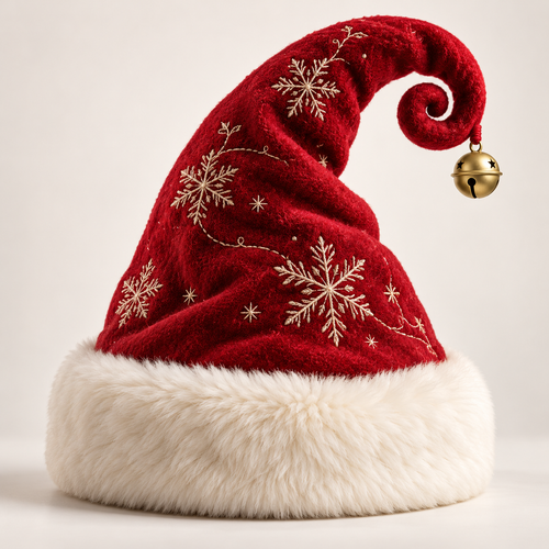 Classic Christmas Santa Hat