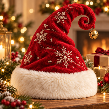 Classic Christmas Santa Hat
