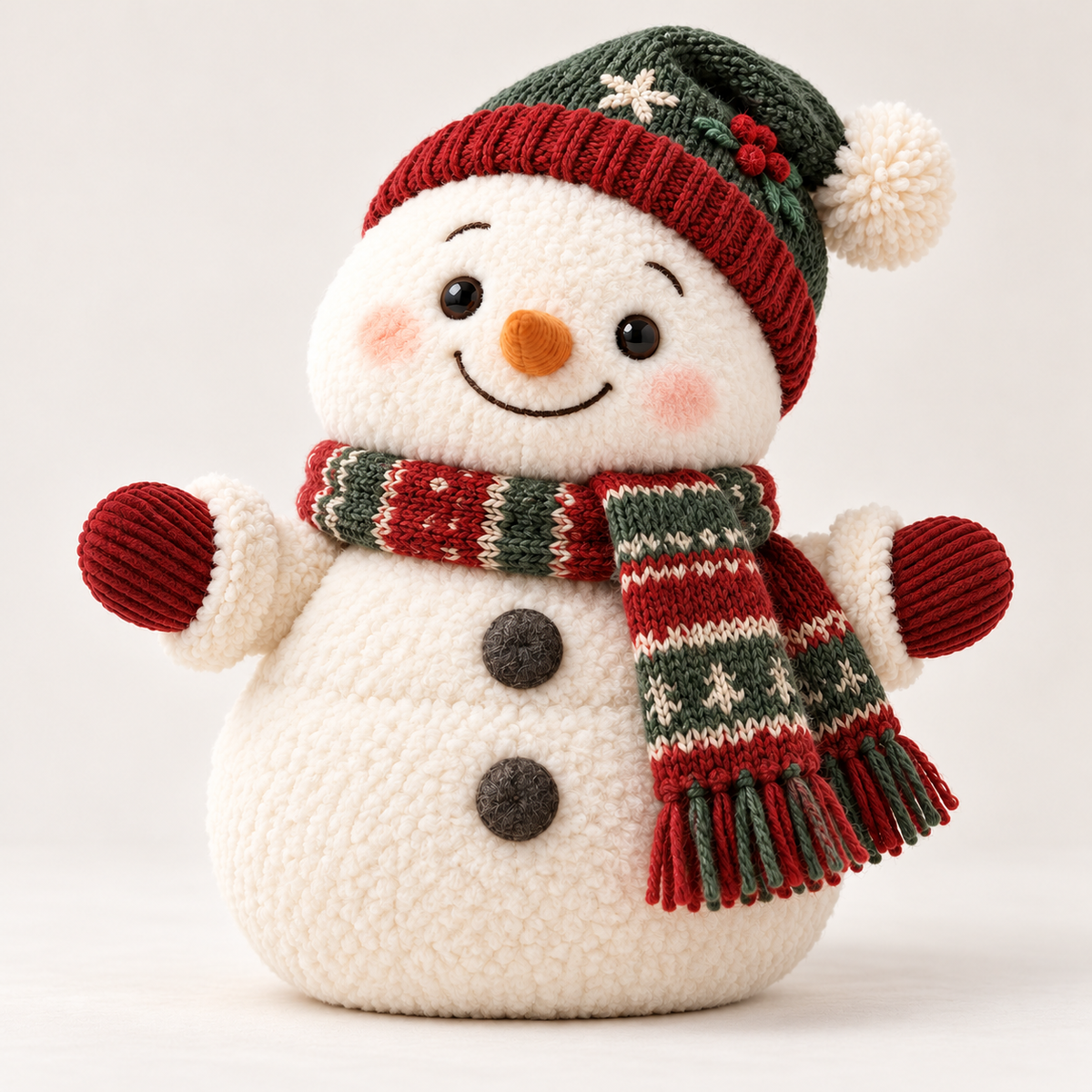 Festive Snowman Plush Toy