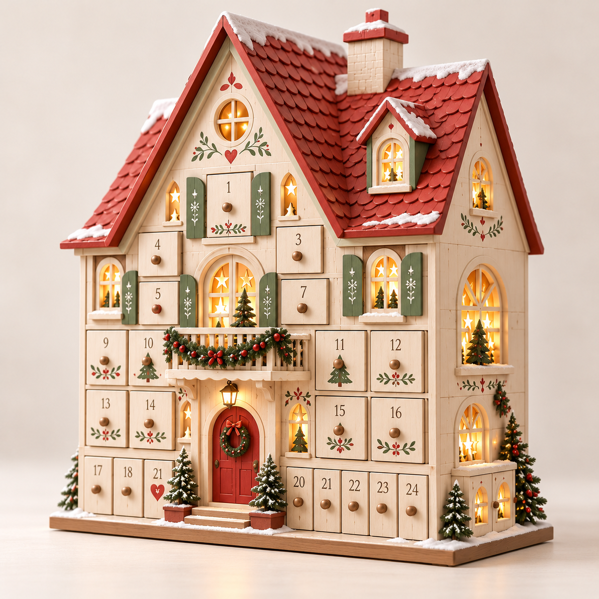 Christmas Advent Calendar House