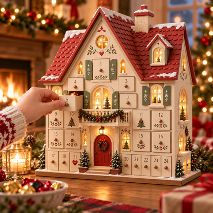 Christmas Advent Calendar House