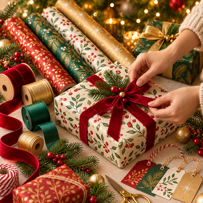 Christmas Gift Wrapping Kit
