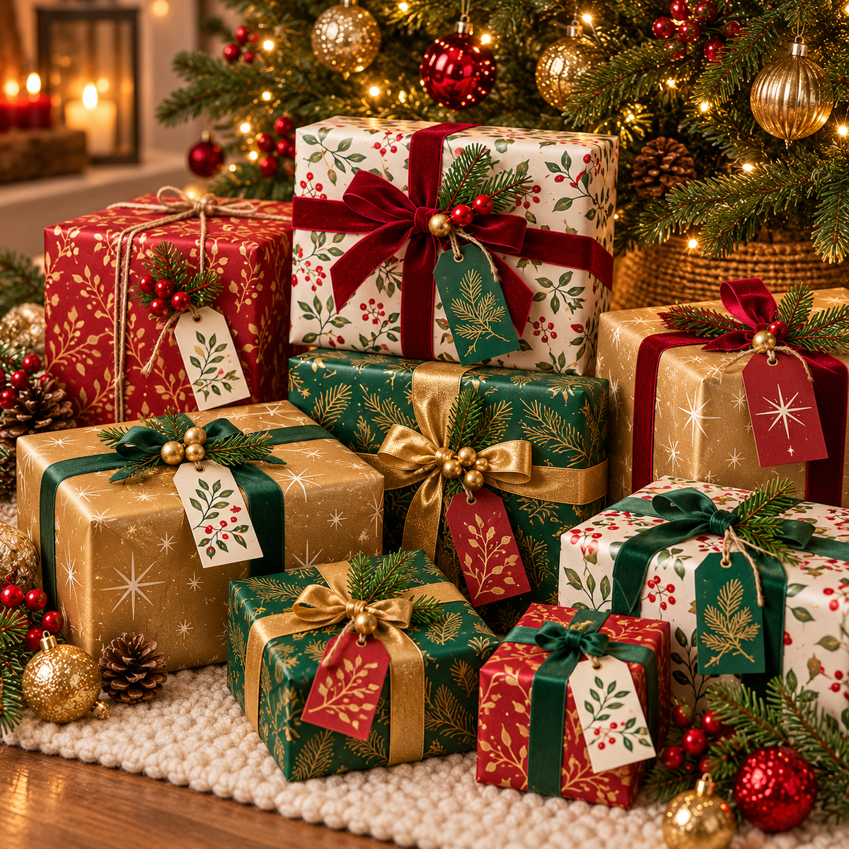 Christmas Gift Wrapping Kit