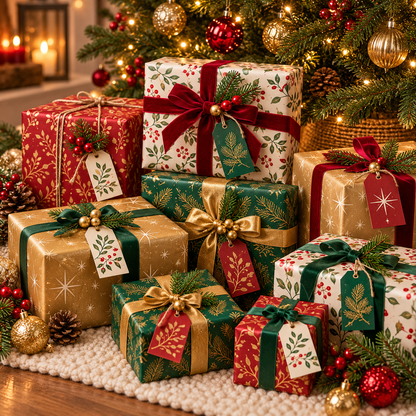 Christmas Gift Wrapping Kit