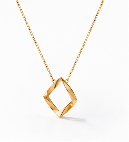 Infinity Geometry Pendant Necklace