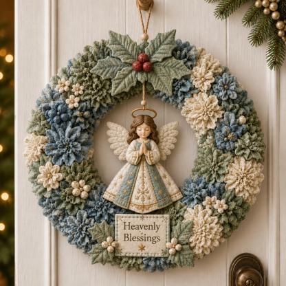 3D Fabric Poke Wreath DIY Kit - product view 11